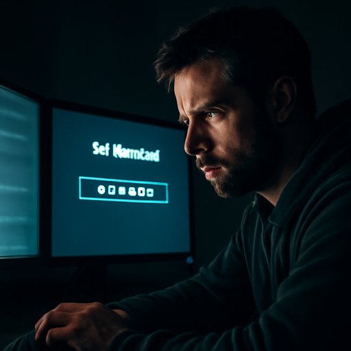k777 boat Password Setup Screen